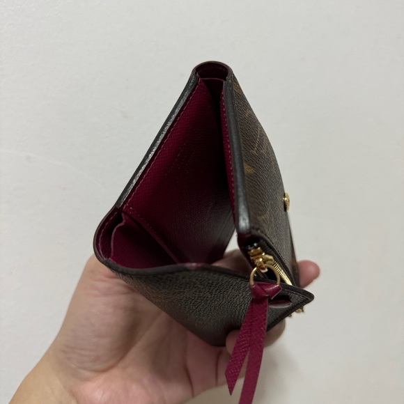 LOUIS VUITTON Victorine Wallet fuchsia monogram - Picture 14 of 16